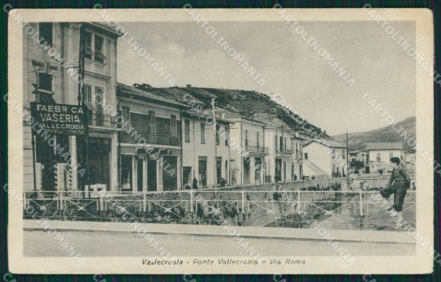 Imperia Vallecrosia PIEGA cartolina QZ7957 – fronte