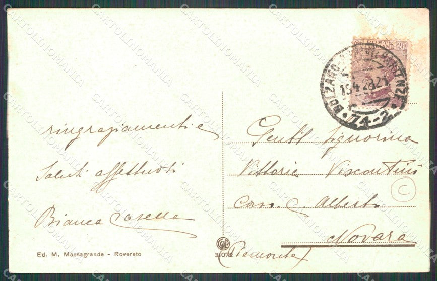 Bolzano Città cartolina QZ7963 – retro