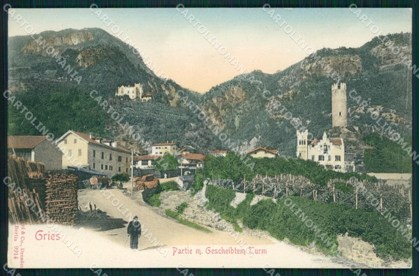 Bolzano Città Gries cartolina QZ7975 – fronte