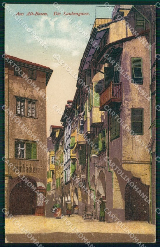 Bolzano Città cartolina QZ7980 – fronte