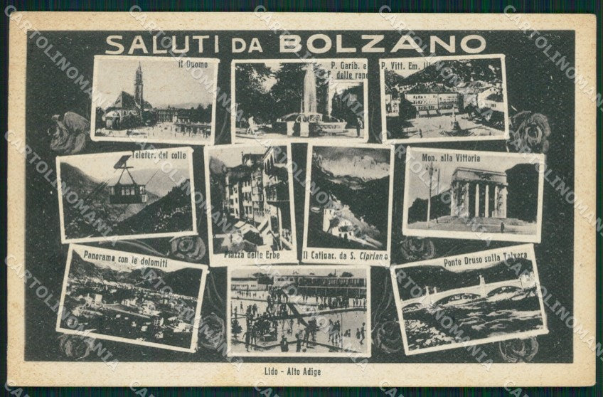 Bolzano Città Saluti da cartolina QZ7985 – fronte