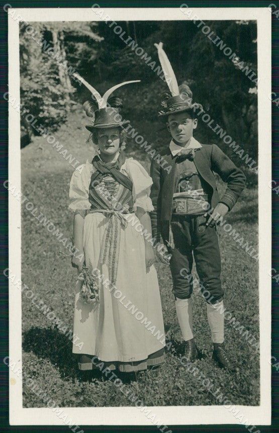 Bolzano Renon Costumi Foto cartolina QZ8009 – fronte