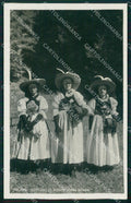 Bolzano Renon Costumi Foto cartolina QZ8010 – fronte