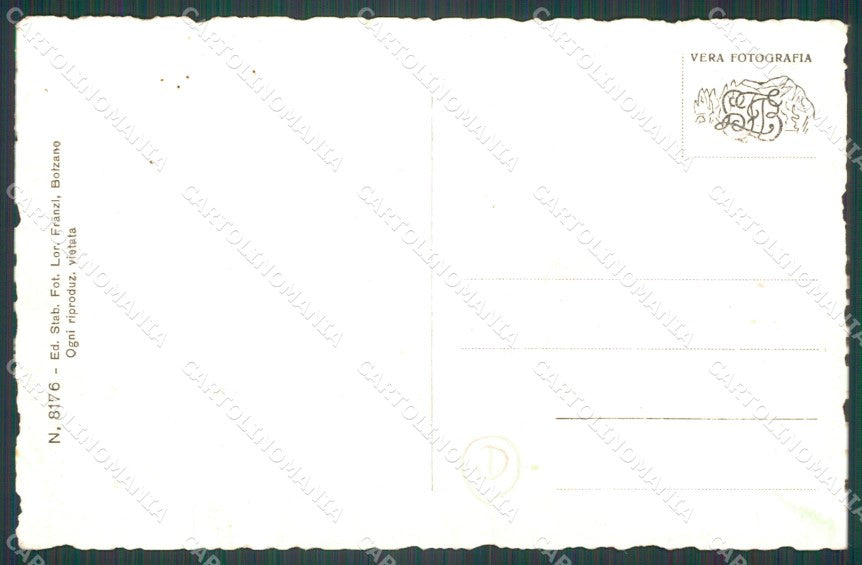 Bolzano Renon Collalbo Foto cartolina QZ8015 – retro