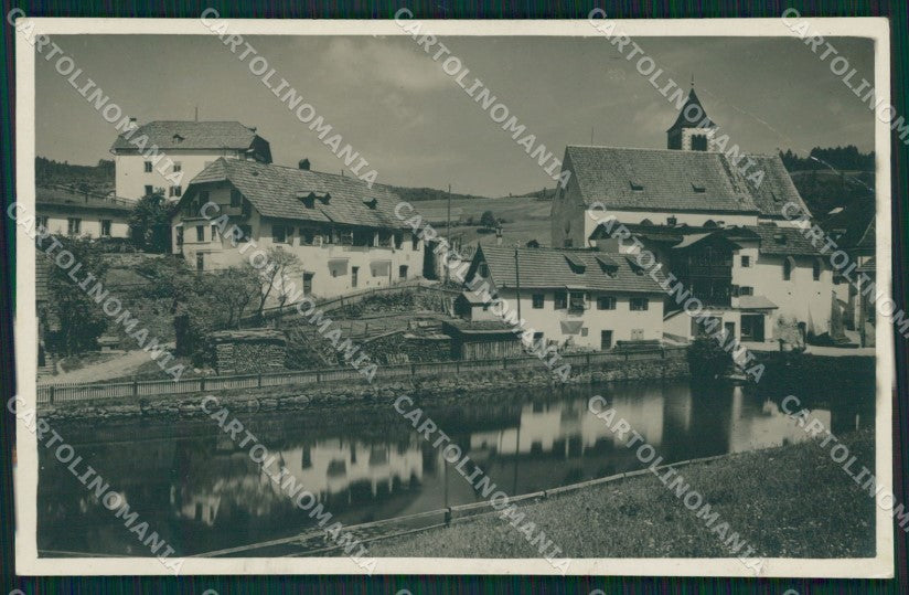 Bolzano Renon Longomoso PIEGA Foto cartolina QZ8017 – fronte