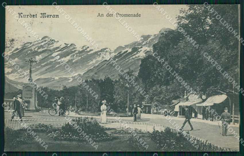 Bolzano Merano cartolina QZ8030 – fronte