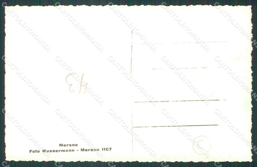Bolzano Merano Foto cartolina QZ8038 – retro