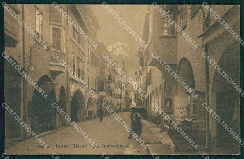 Bolzano Merano cartolina QZ8041 – fronte