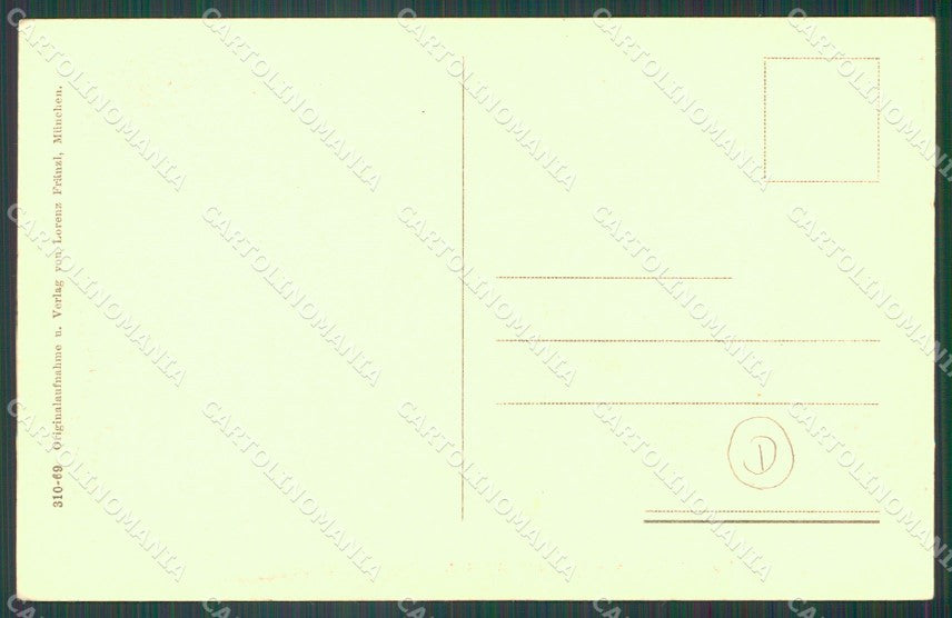 Bolzano Merano cartolina QZ8041 – retro