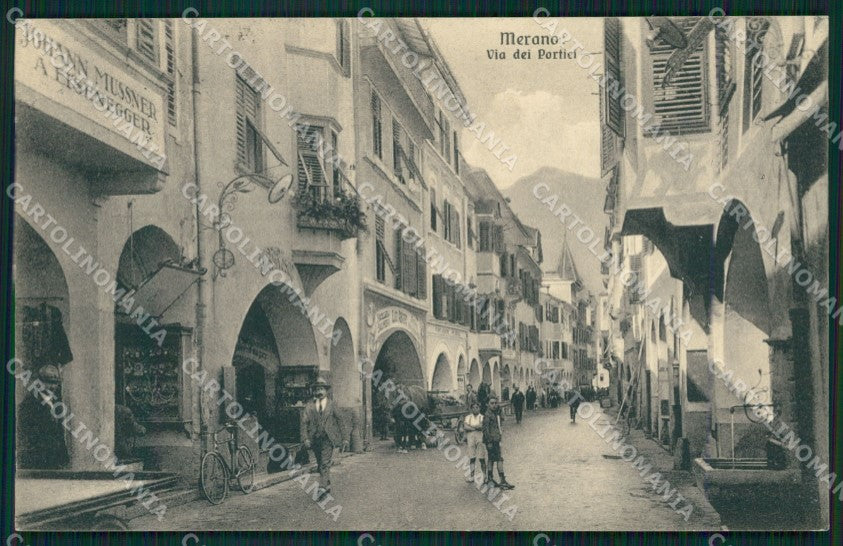 Bolzano Merano cartolina QZ8042 – fronte