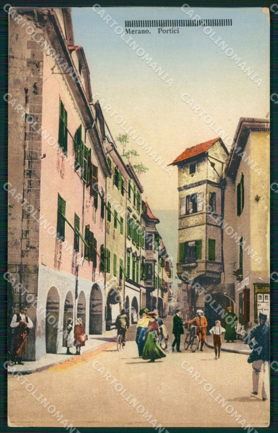 Bolzano Merano cartolina QZ8044 – fronte