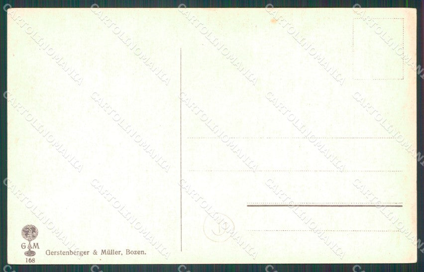 Bolzano Merano cartolina QZ8044 – retro