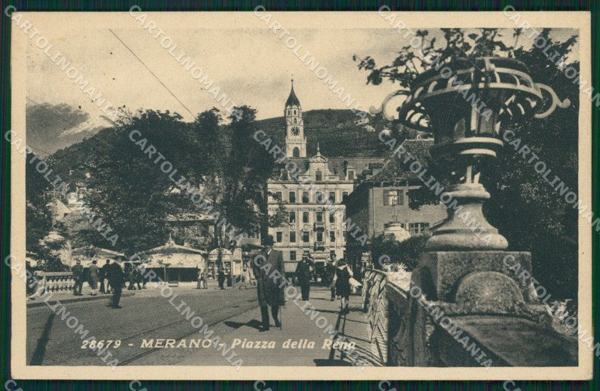 Bolzano Merano cartolina QZ8045 – fronte