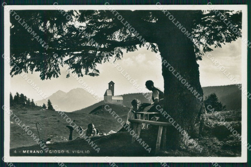 Bolzano Merano Giogo San Vigilio Foto cartolina QZ8051 – fronte