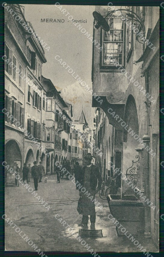 Bolzano Merano cartolina QZ8068 – fronte