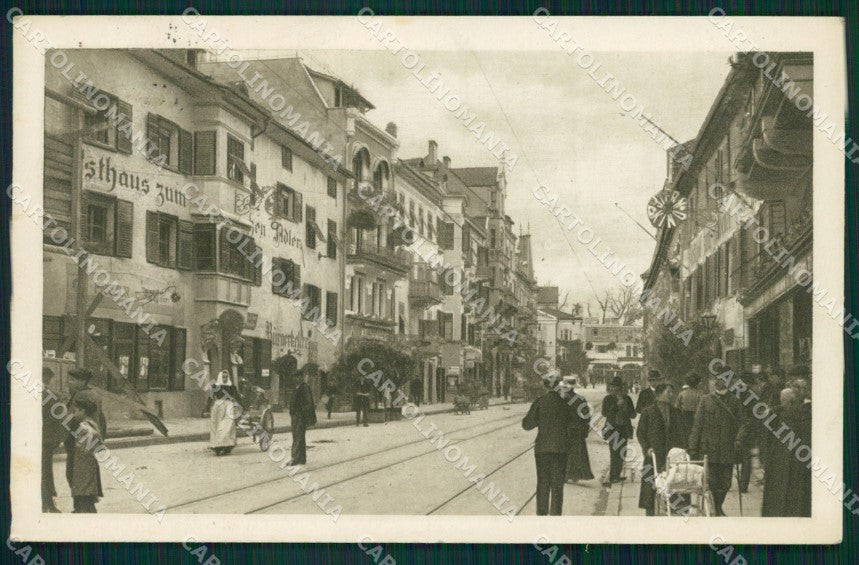 Bolzano Merano cartolina QZ8069 – fronte