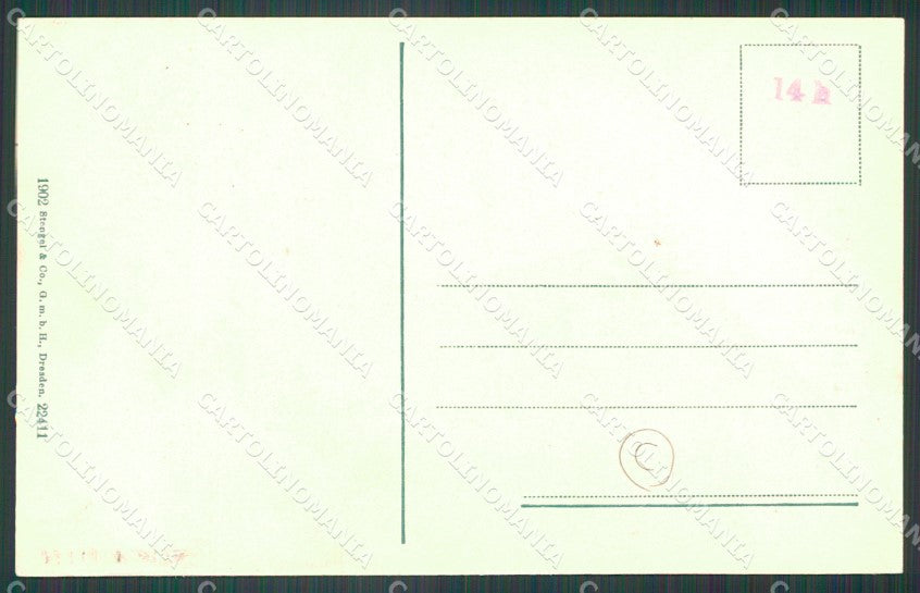 Bolzano Merano Costumi cartolina QZ8071 – retro