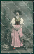 Bolzano Merano Costumi cartolina QZ8074 – fronte