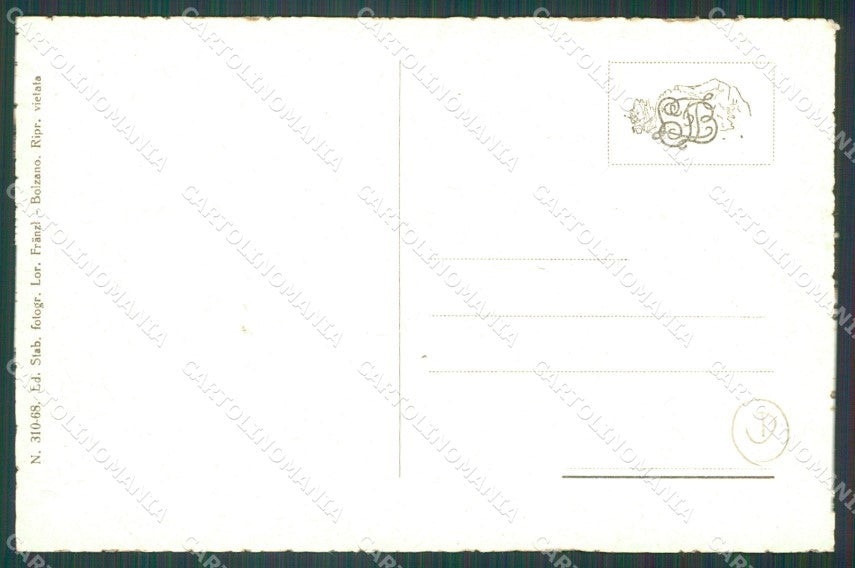 Bolzano Merano Castello Tirolo Costumi cartolina QZ8091 – retro
