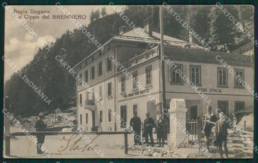 Bolzano Brennero Regia Dogana GdF ? cartolina QZ8109 – fronte