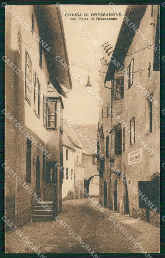Bolzano Bressanone Chiusa di cartolina QZ8123 – fronte
