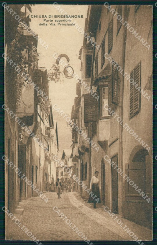 Bolzano Bressanone Chiusa di cartolina QZ8133 – fronte