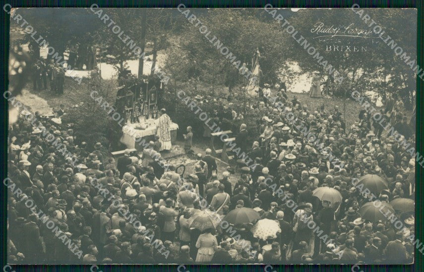 Bolzano Bressanone Messa ABRASA Foto cartolina QZ8135 – fronte