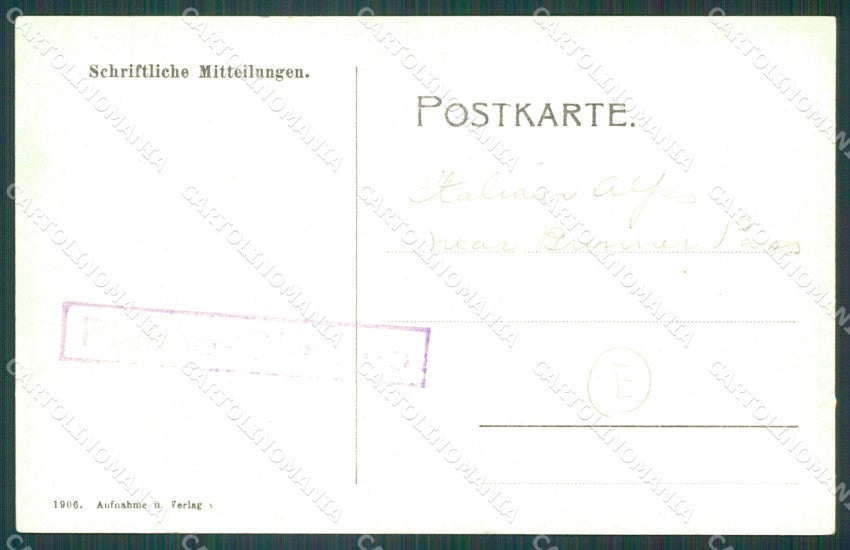 Bolzano Campo Tures cartolina QZ8139 – retro