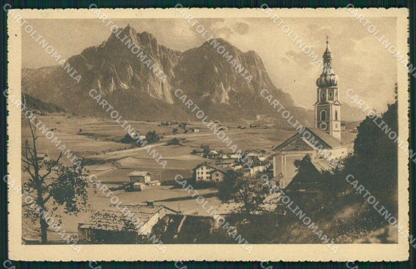 Bolzano Castelrotto PIEGA cartolina QZ8141 – fronte