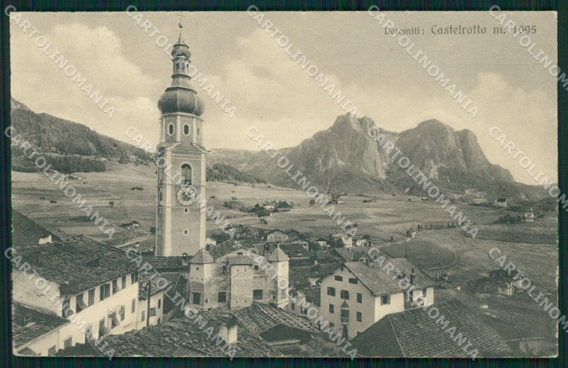 Bolzano Castelrotto cartolina QZ8142 – fronte