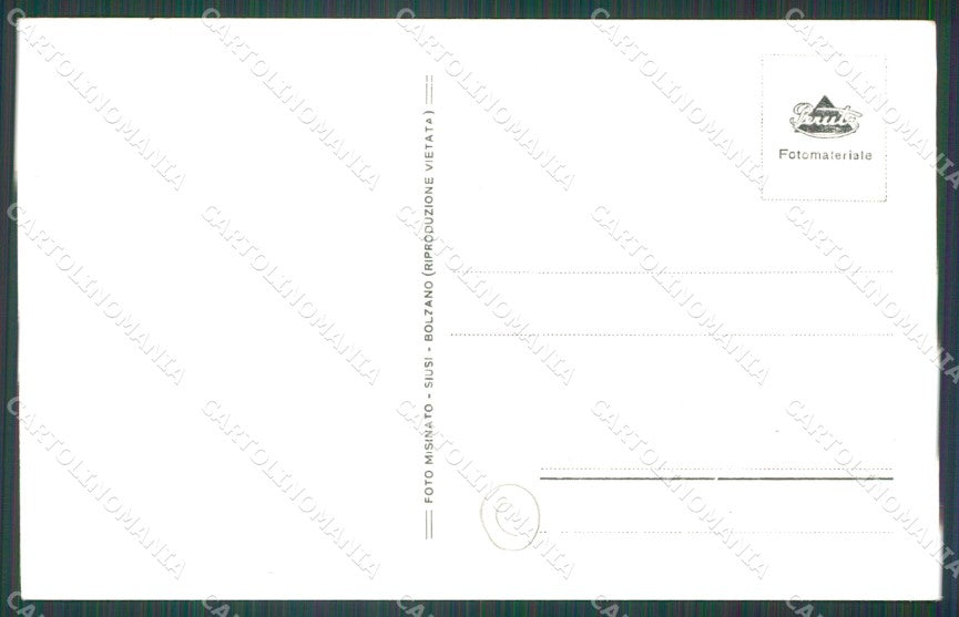Bolzano Castelrotto Tisana Foto cartolina QZ8145 – retro