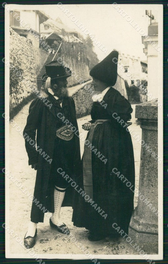 Bolzano Castelrotto Costumi Foto cartolina QZ8149 – fronte