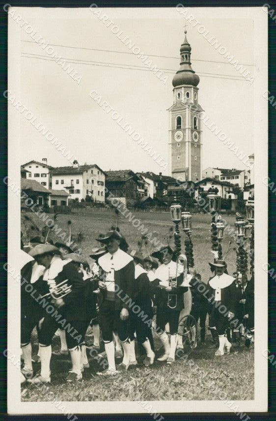 Bolzano Castelrotto Costumi Processione Foto cartolina QZ8154 – fronte