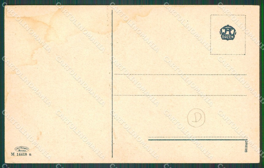 Bolzano Chiusa d'Isarco cartolina QZ8163 – retro