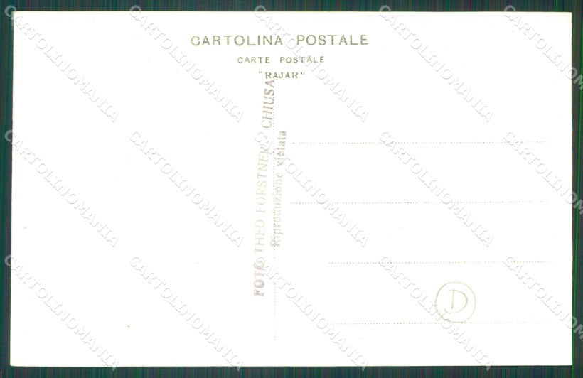 Bolzano Chiusa d'Isarco Gudon Foto cartolina QZ8165 – retro