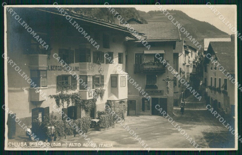 Bolzano Chiusa d'Isarco Foto cartolina QZ8167 – fronte
