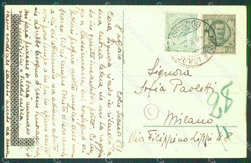 Bolzano Colle Isarco cartolina QZ8169 – retro