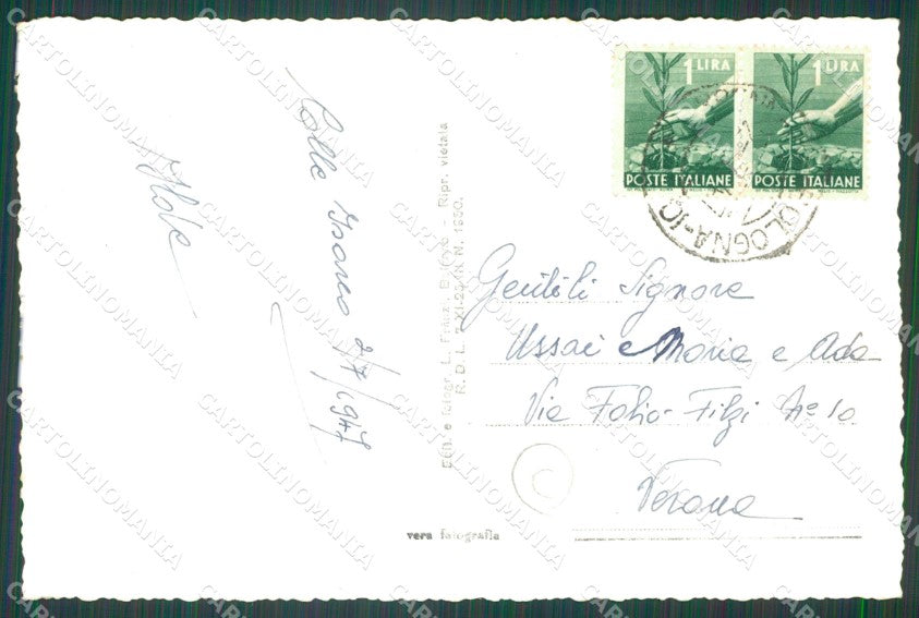 Bolzano Colle Isarco Foto cartolina QZ8170 – retro