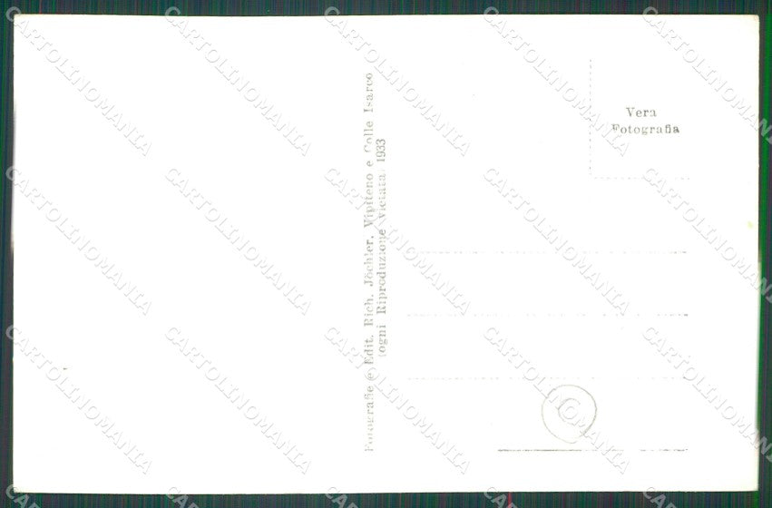 Bolzano Colle Isarco Foto cartolina QZ8173 – retro