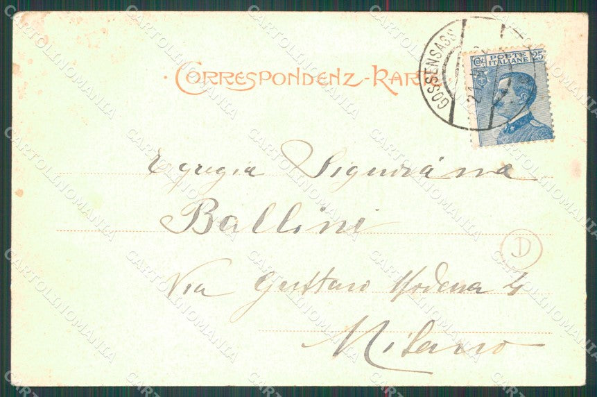 Bolzano Colle Isarco cartolina QZ8174 – retro
