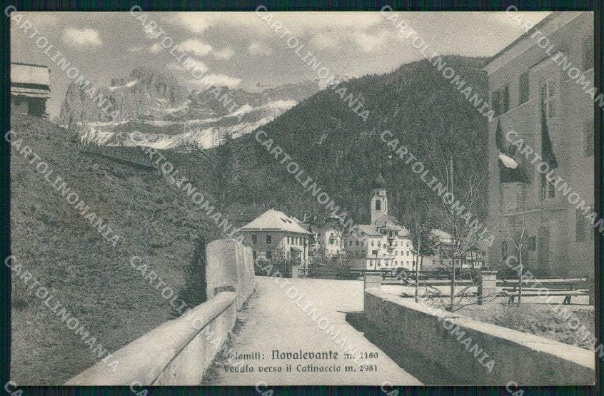 Bolzano Nova Levante Catinaccio cartolina QZ8195 – fronte