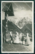 Bolzano Val Gardena Selva di Costumi Foto cartolina QZ8213 – fronte