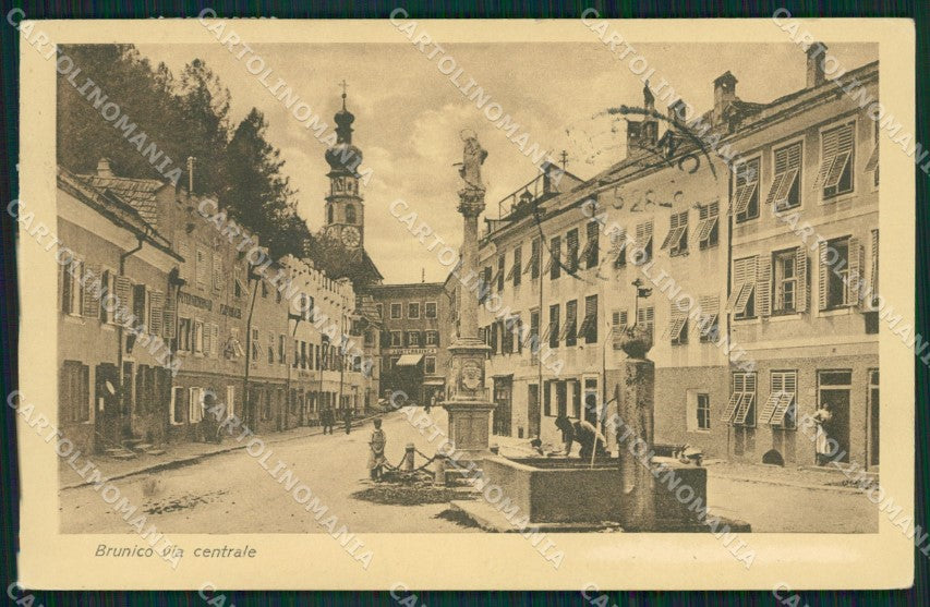 Bolzano Brunico cartolina QZ8224 – fronte