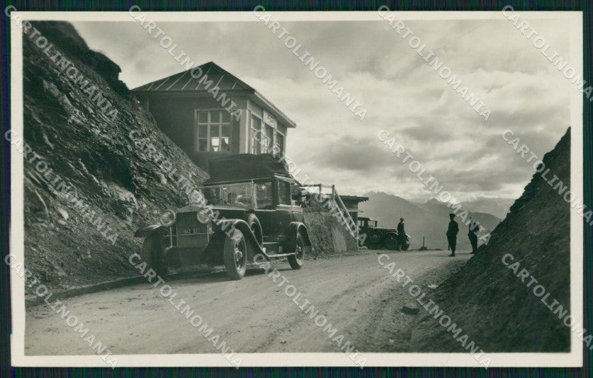 Bolzano Passo del Giovo Auto Foto cartolina QZ8239 – fronte