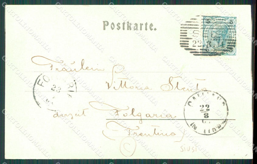 Bolzano Siusi cartolina QZ8246 – retro
