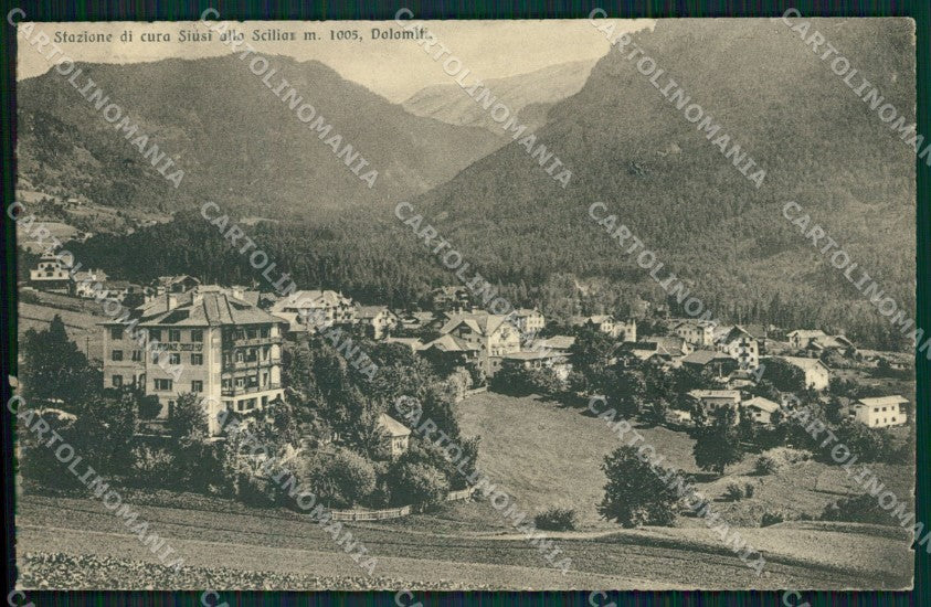 Bolzano Siusi cartolina QZ8248 – fronte