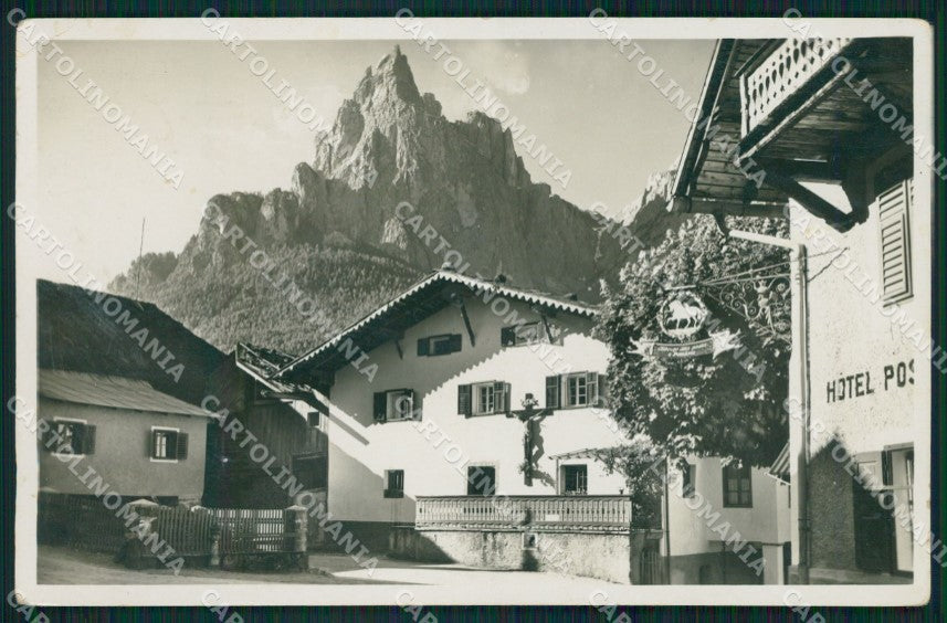 Bolzano Siusi PIEGHINA Foto cartolina QZ8252 – fronte