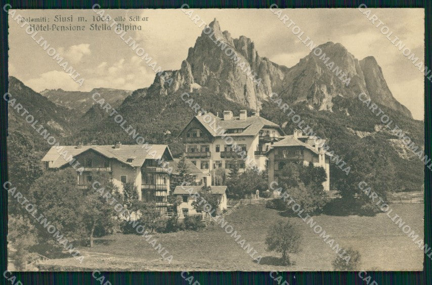 Bolzano Siusi cartolina QZ8254 – fronte
