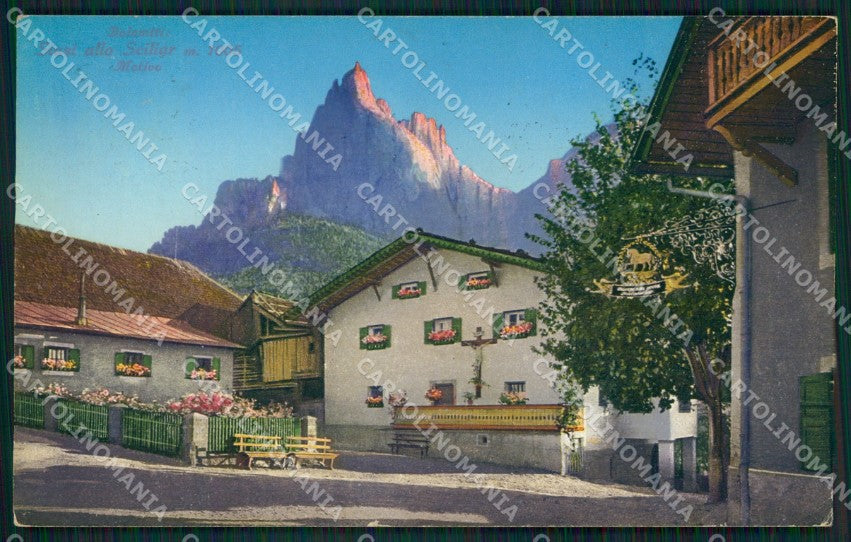 Bolzano Siusi cartolina QZ8259 – fronte