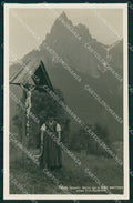 Bolzano Siusi Castelrotto Cima Santner Costumi Foto cartolina QZ8262 – fronte